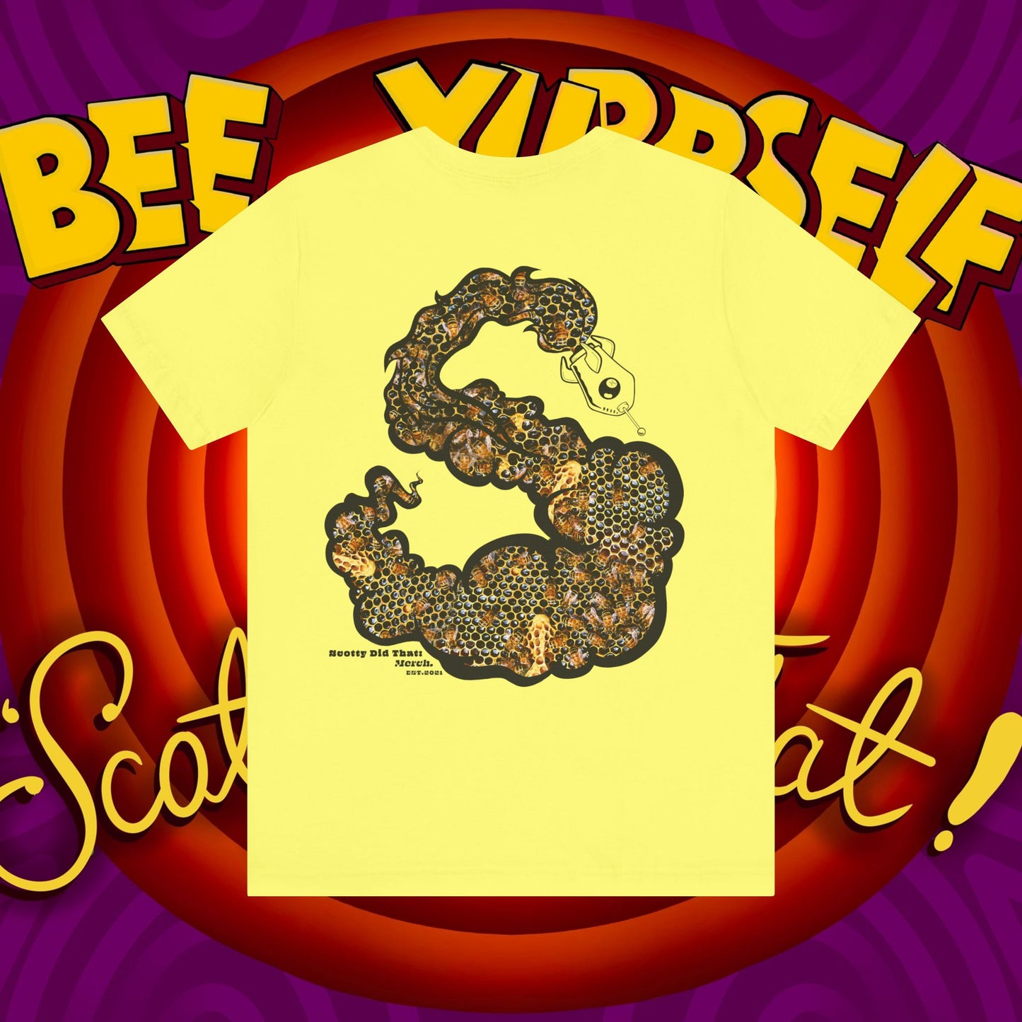 "Bee Looney Tuney" Unisex Short Sleeve Tee