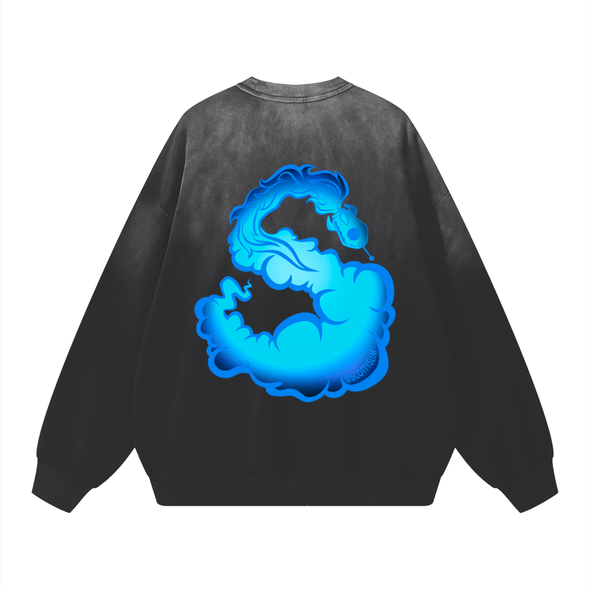 “A Carolina Full Moon” Drop-Shoulder Sweatshirt