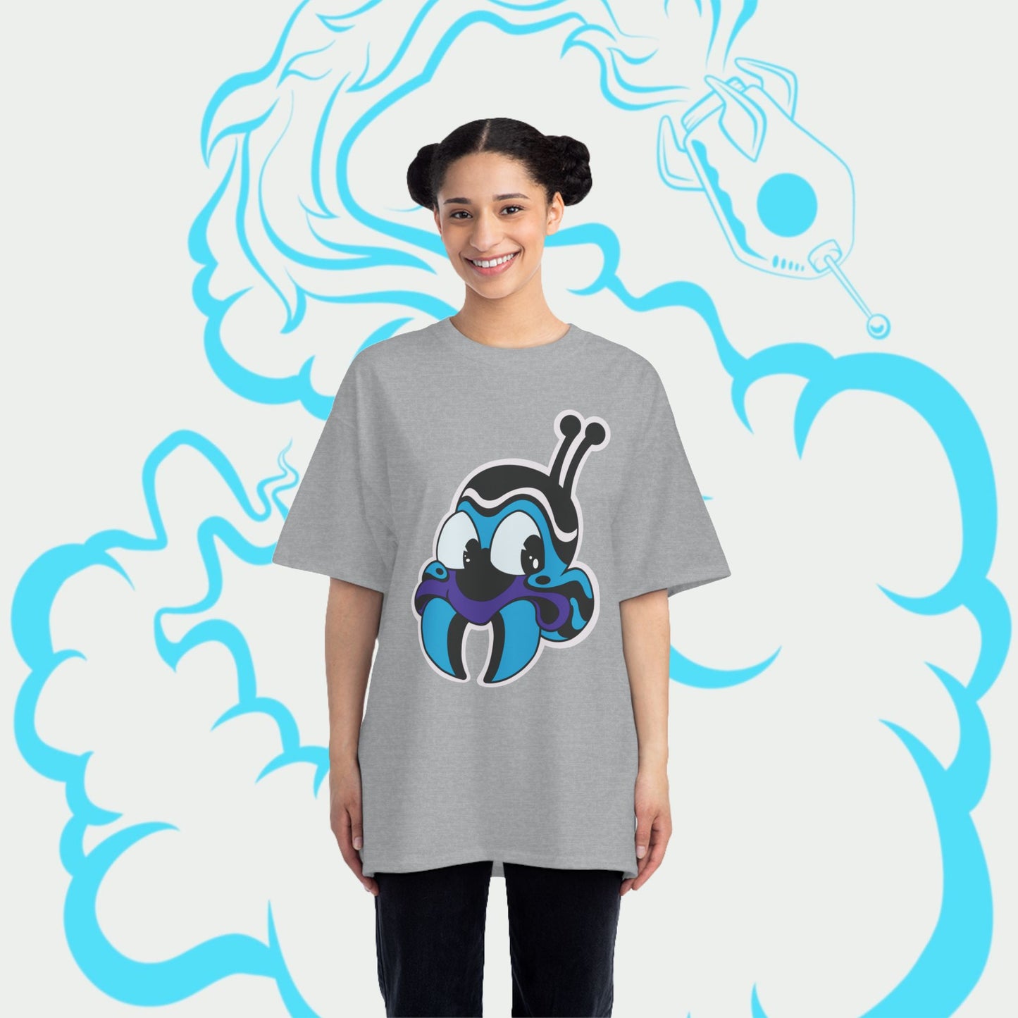 Bee Mascot Oversized Tee