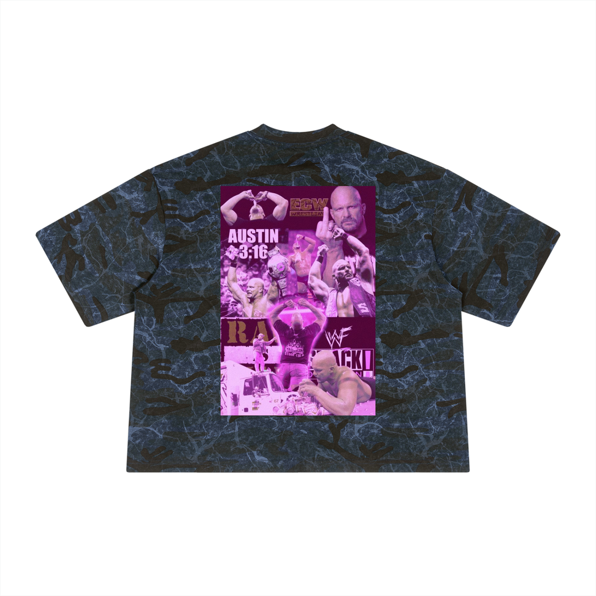 Stone Cold Rattlesnake Camo Box Tee