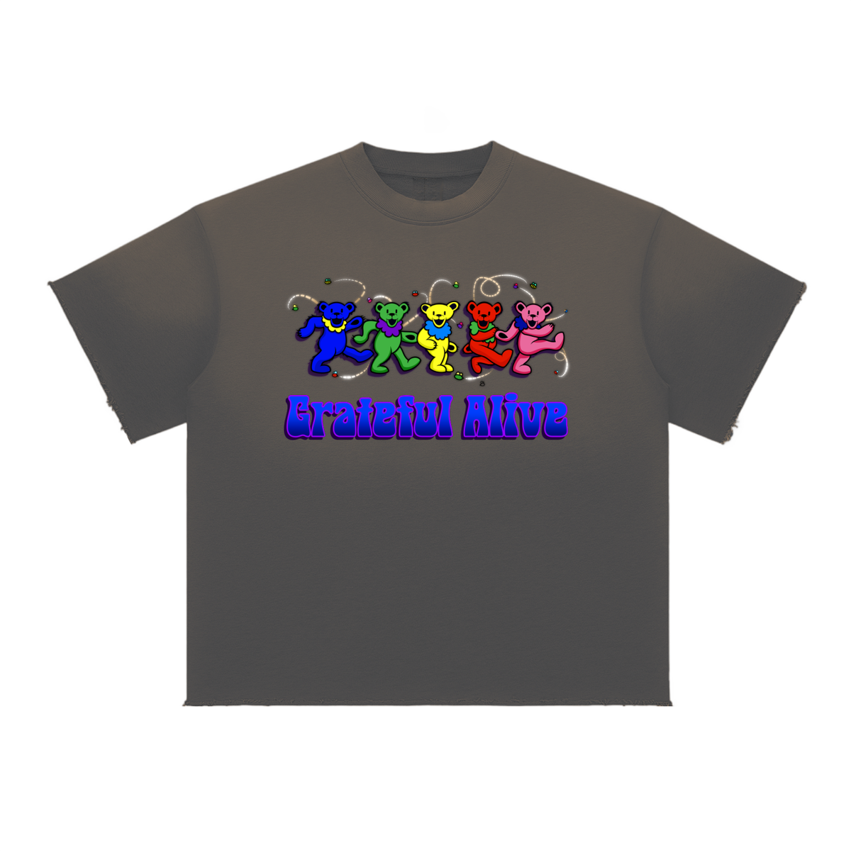 "Grateful Alive" Sun Fade T-Shirt