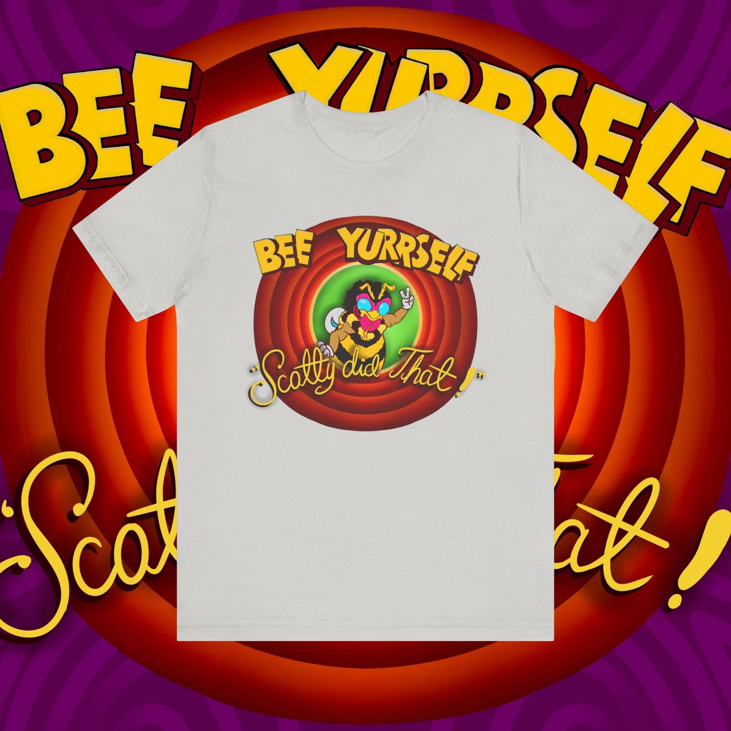 "Bee Looney Tuney" Unisex Short Sleeve Tee