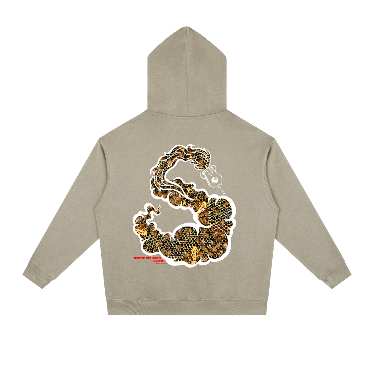 "Grateful Alive" Heavyweight Drop-Shoulder Hoodie