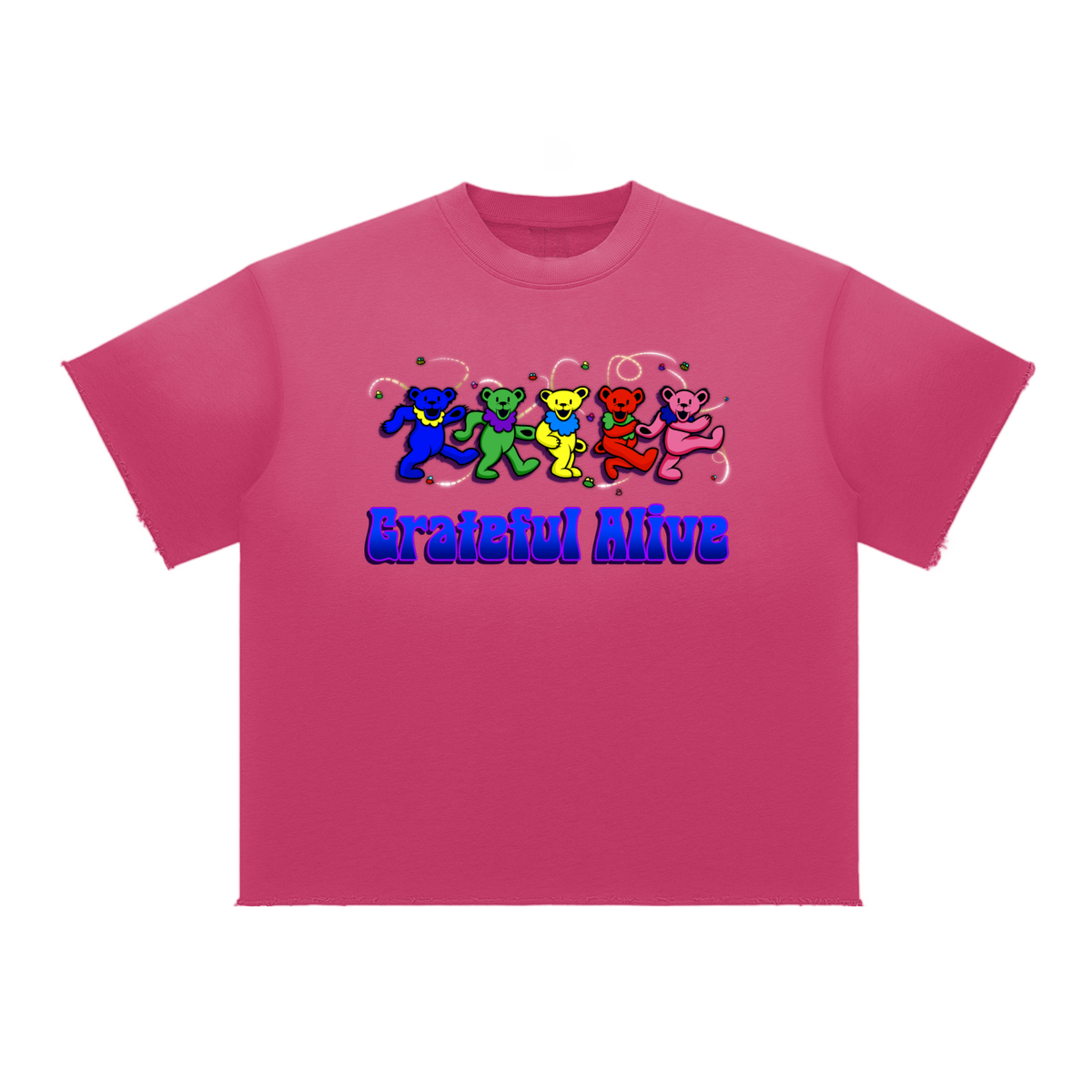 "Grateful Alive" Sun Fade T-Shirt