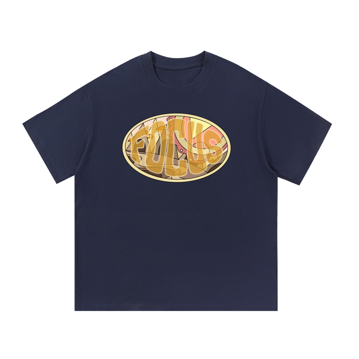 FOCUS nude oval T-Shirt