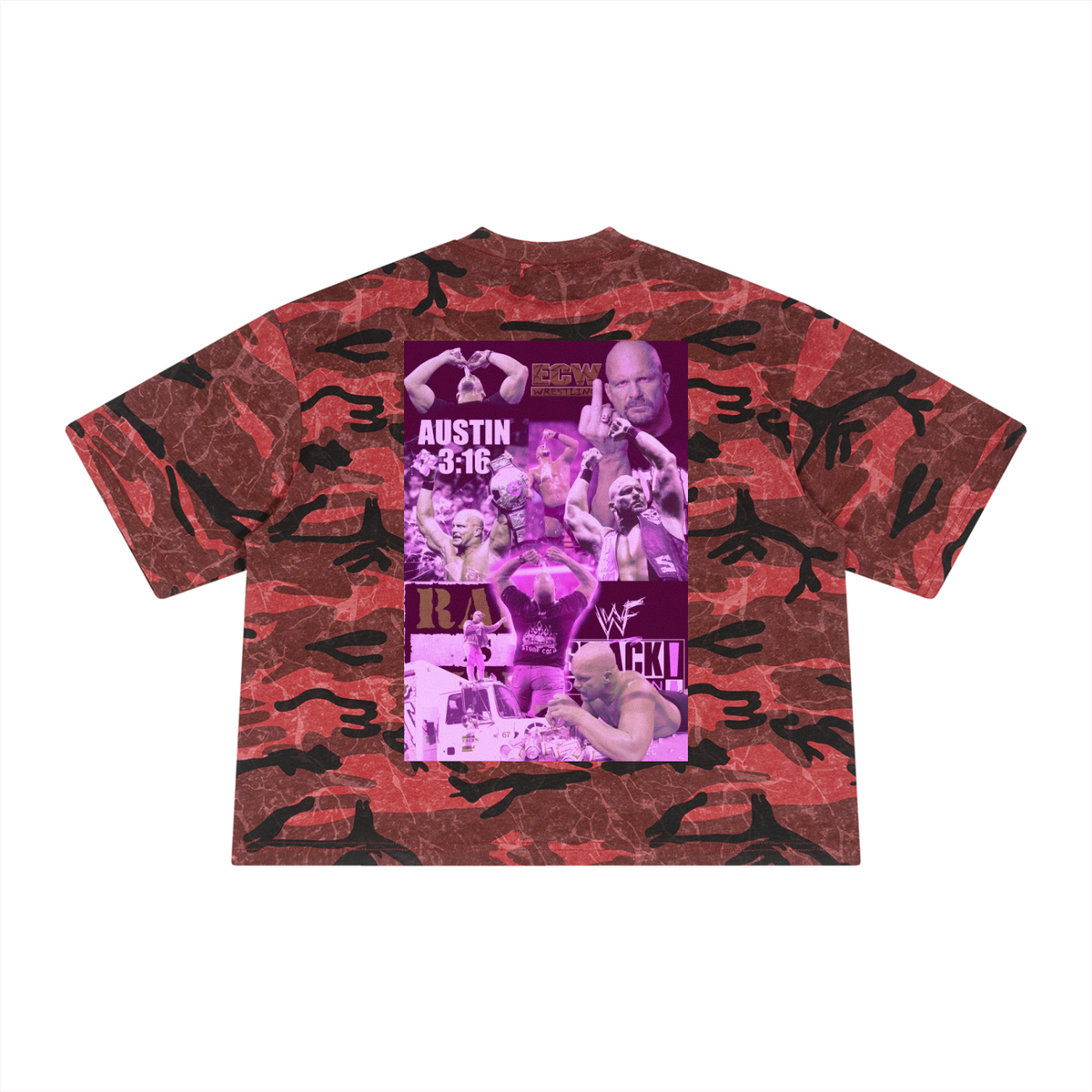 Stone Cold Rattlesnake Camo Box Tee