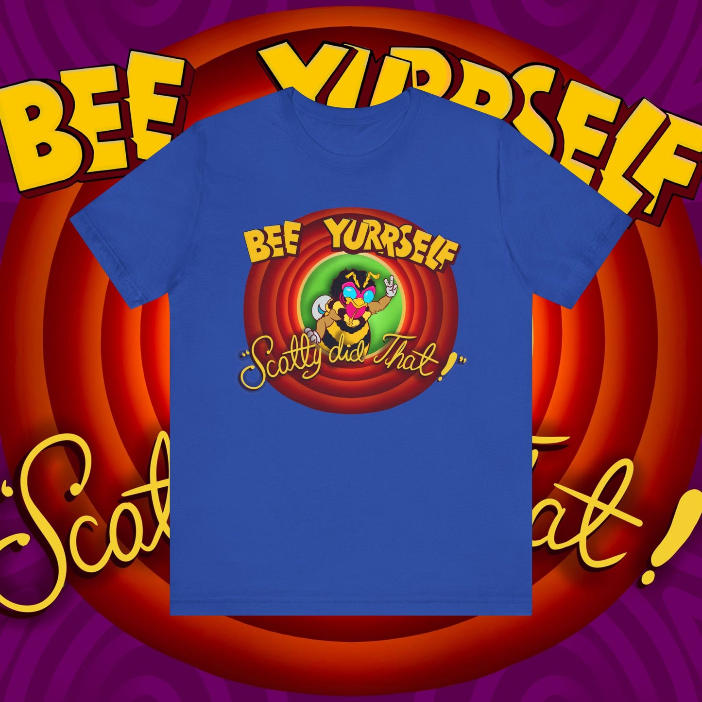 "Bee Looney Tuney" Unisex Short Sleeve Tee