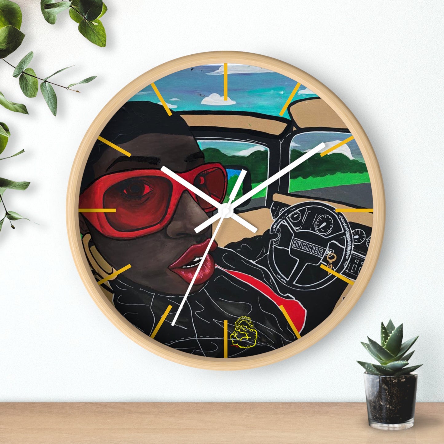 Beep Beep! Missy E. Wall Clock