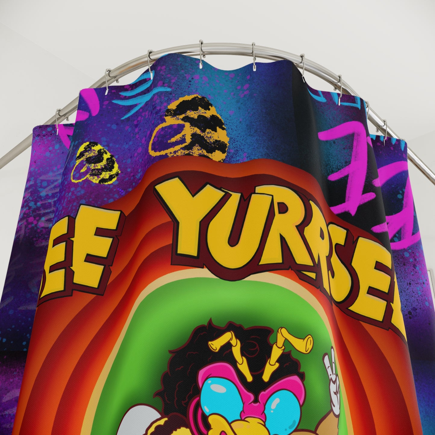 "Bee Looney Tuney" SDT: Shower Curtains