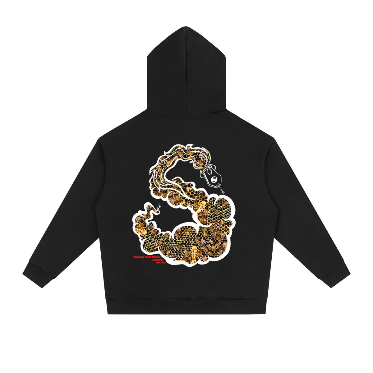 "Grateful Alive" Heavyweight Drop-Shoulder Hoodie