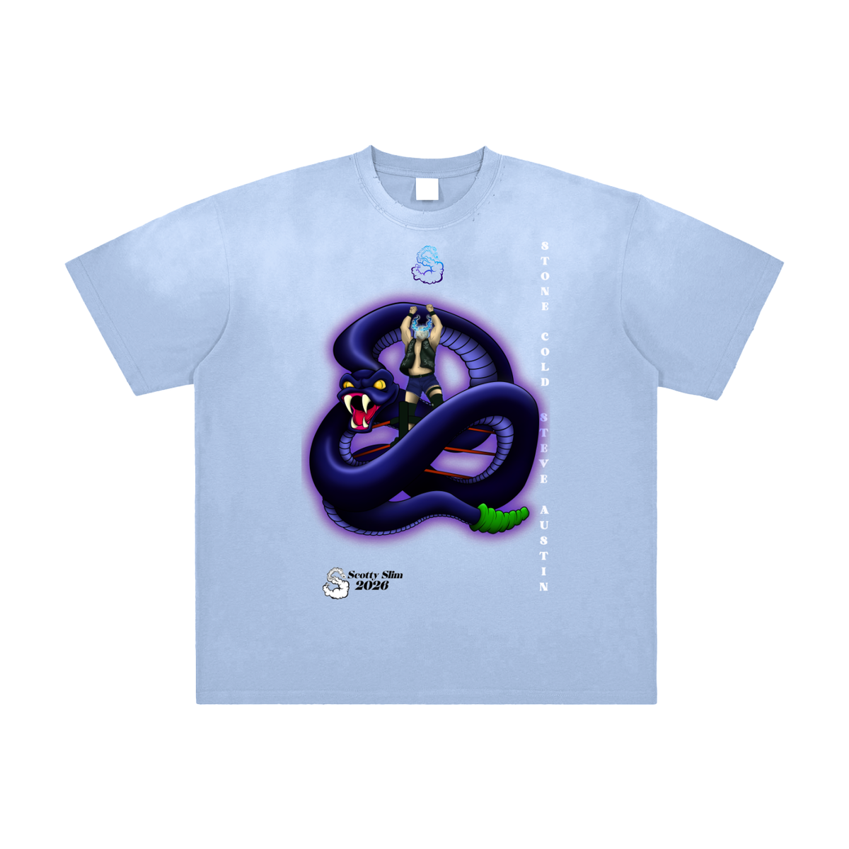 Stone Cold Rattlesnake Washed Tee