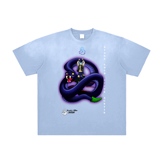 Stone Cold Rattlesnake Washed Tee