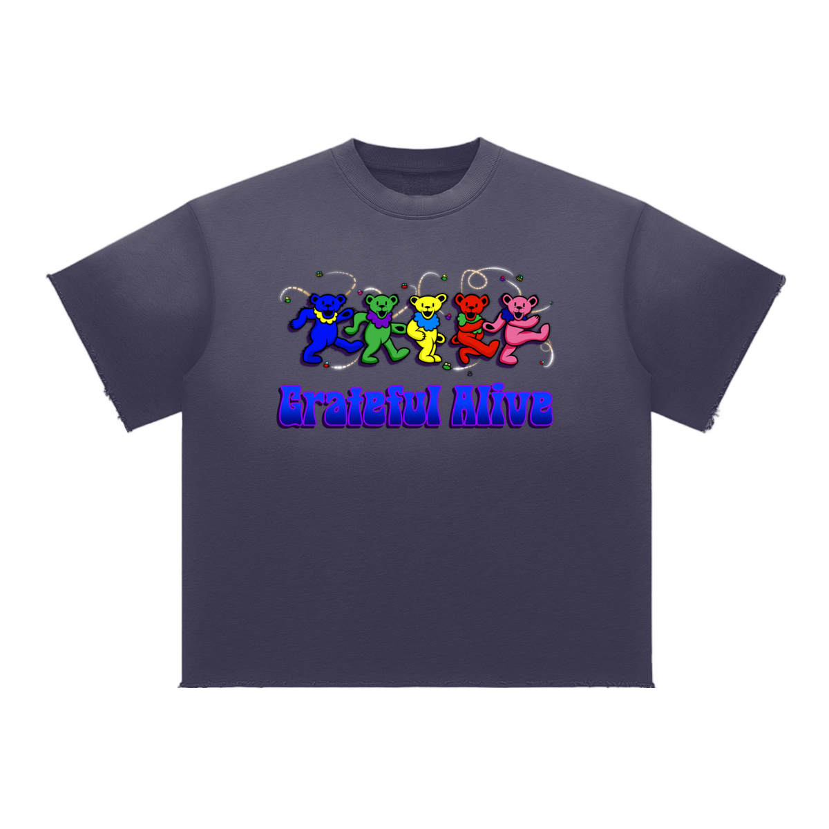 "Grateful Alive" Sun Fade T-Shirt