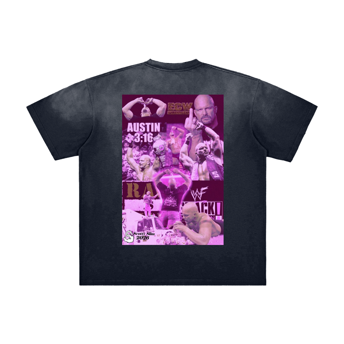 Stone Cold Rattlesnake Washed Tee