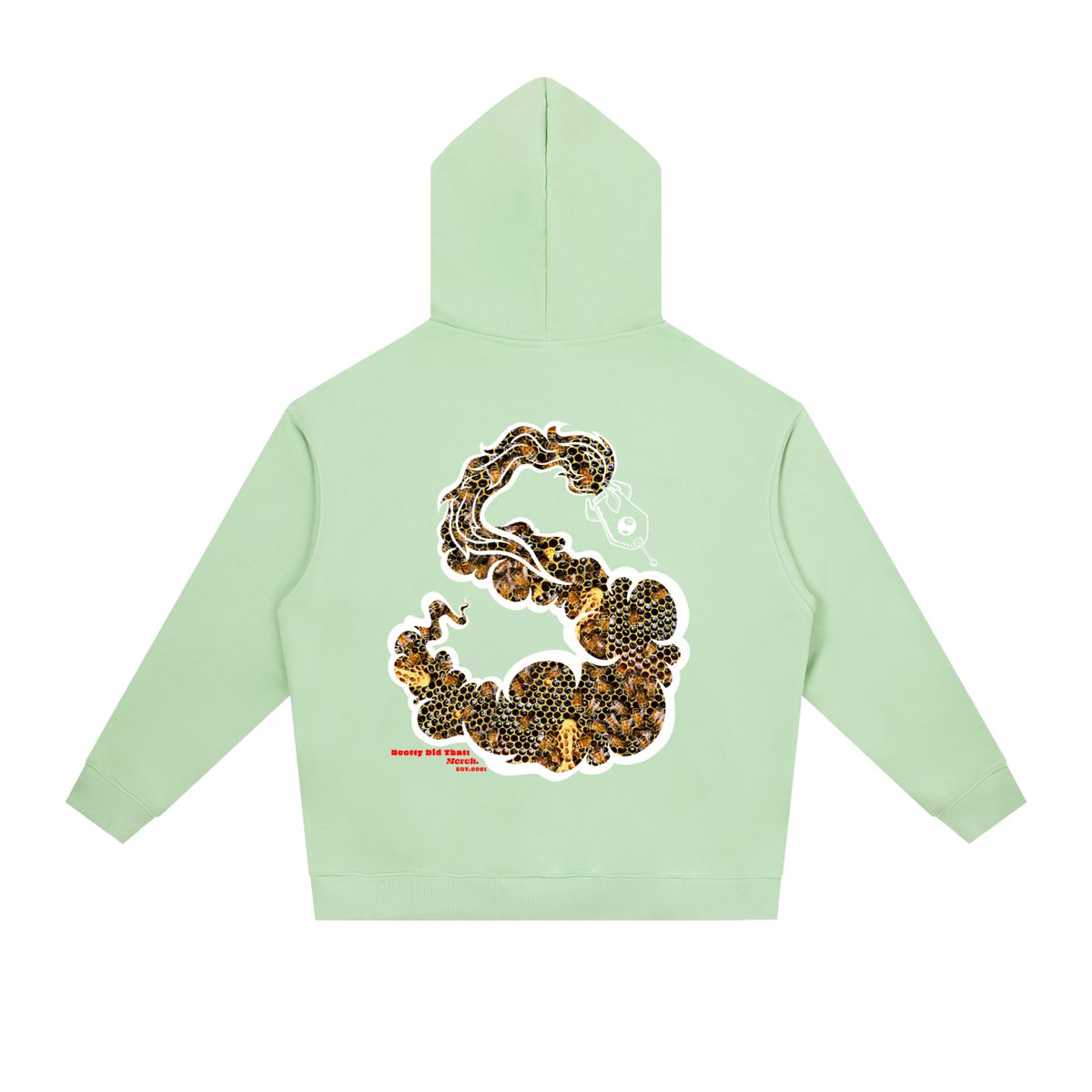 "Grateful Alive" Heavyweight Drop-Shoulder Hoodie
