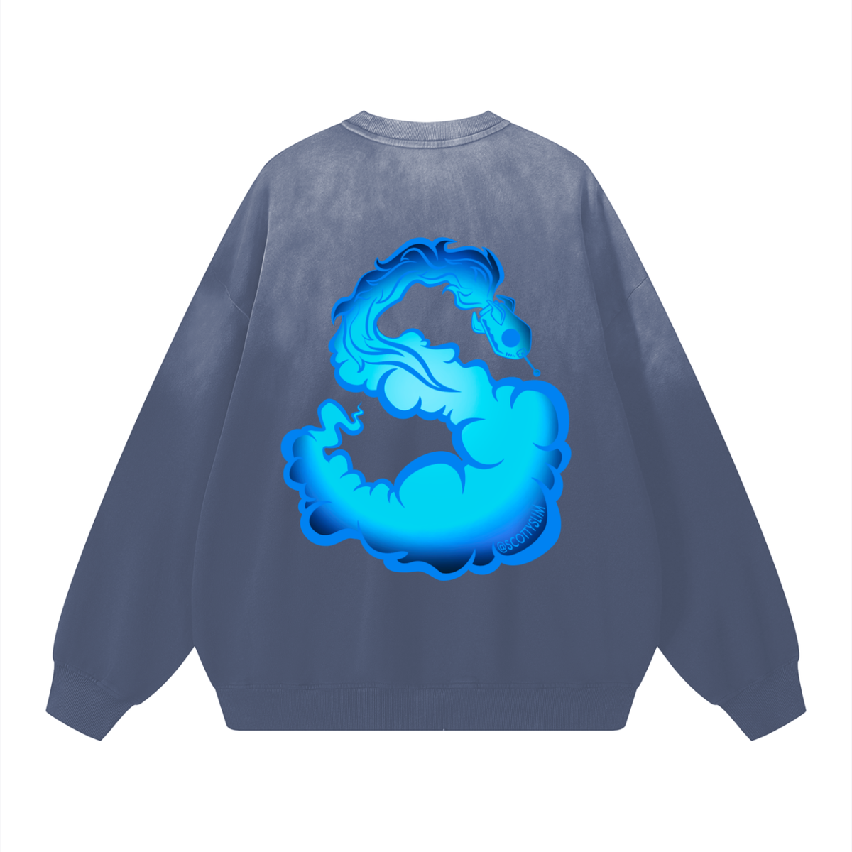 “A Carolina Full Moon” Drop-Shoulder Sweatshirt