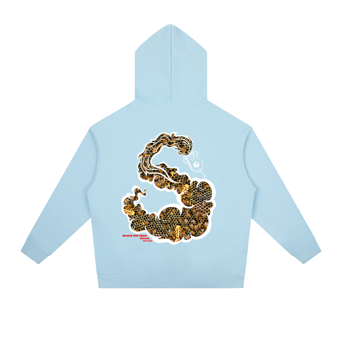 "Grateful Alive" Heavyweight Drop-Shoulder Hoodie